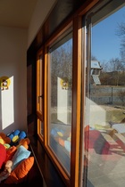 Fenster an der Kindertagesstätte Mainweg in Braunschweig