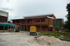 Holz-Alu-Fassade an der Waldorfschule in Wolfsburg