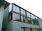 Holz-Alu-Fenster des Rathauses in Zell