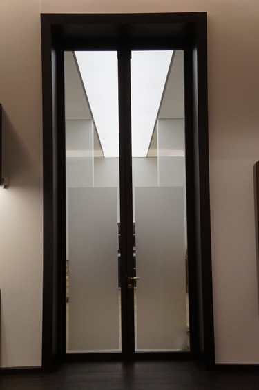 Verglaste Rahmentür in der Kunsthalle Bremen
